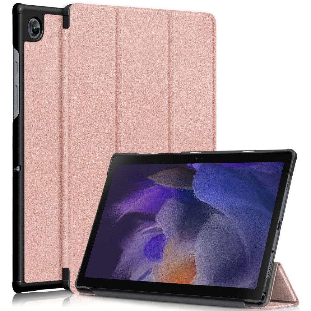  Samsung Galaxy Tab A8 10.5 (2021) Fodral Premium Tri-Fold Roséguld