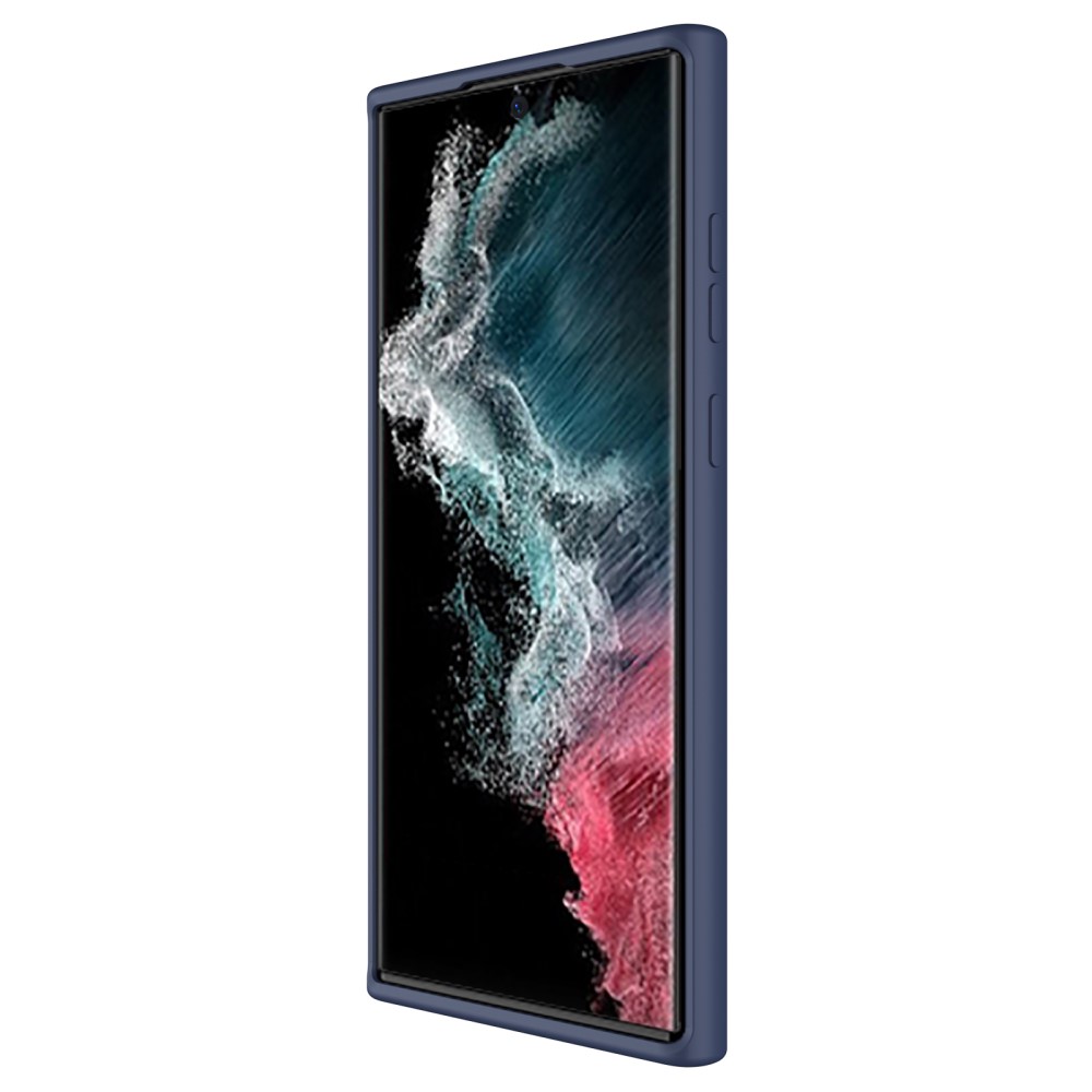NILLKIN NILLKIN Samsung Galaxy S22 Ultra Skal CamShield Liquid Blå