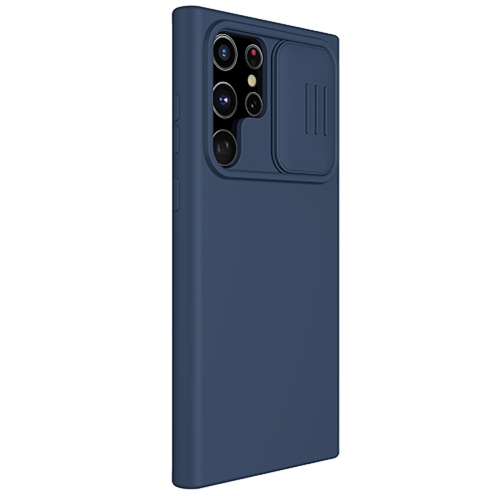 NILLKIN NILLKIN Samsung Galaxy S22 Ultra Skal CamShield Liquid Blå