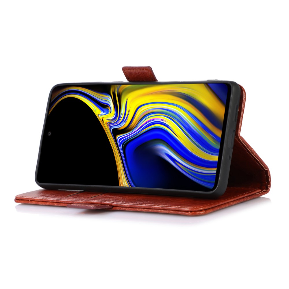  Samsung Galaxy S22 Ultra Fodral Crazy Horse Brun