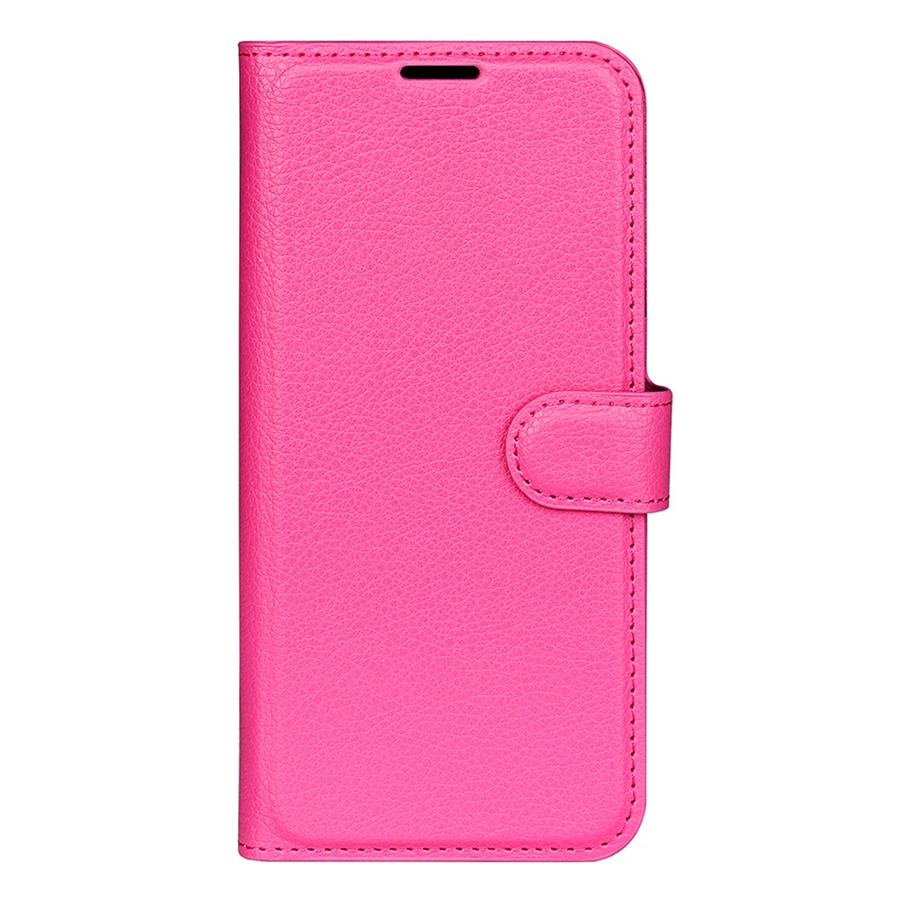  Samsung Galaxy A03 Fodral Litchi Läder Rosa