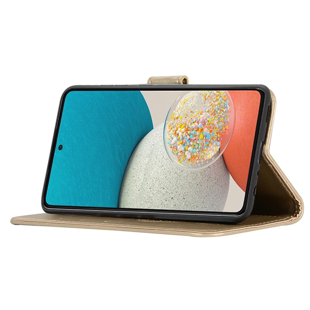  Samsung Galaxy A53 5G Fodral Dream Catcher Guld