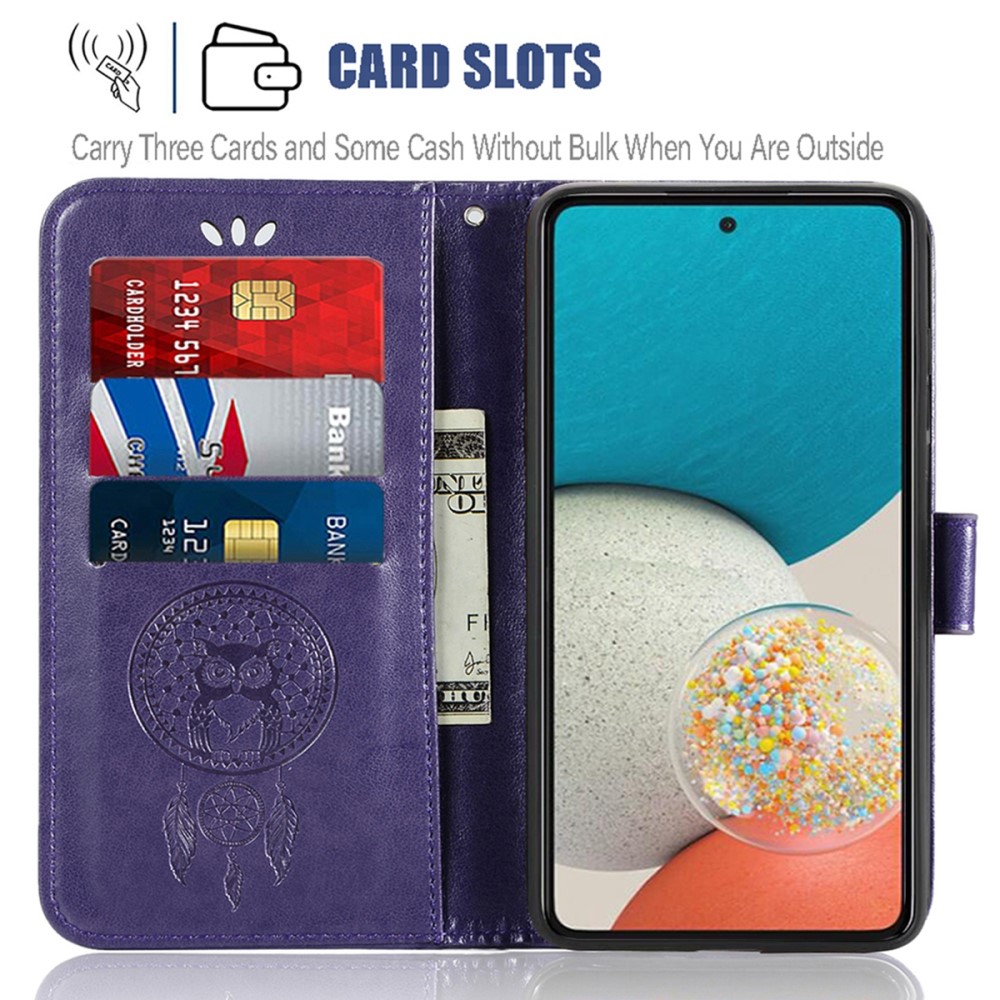  Samsung Galaxy A53 5G Fodral Dream Catcher Lila