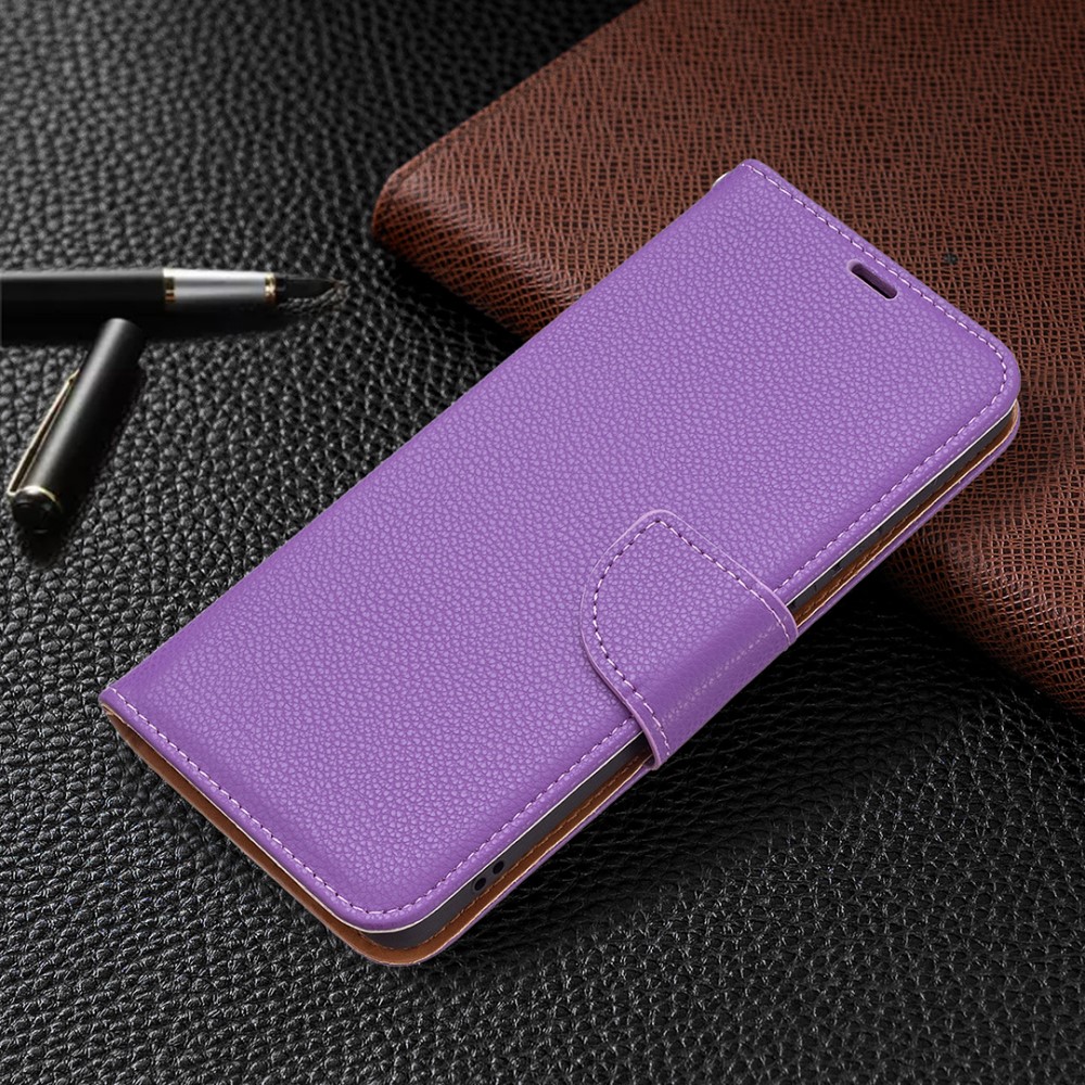  Samsung Galaxy A53 5G Fodral Litchi Shark Läder Lila
