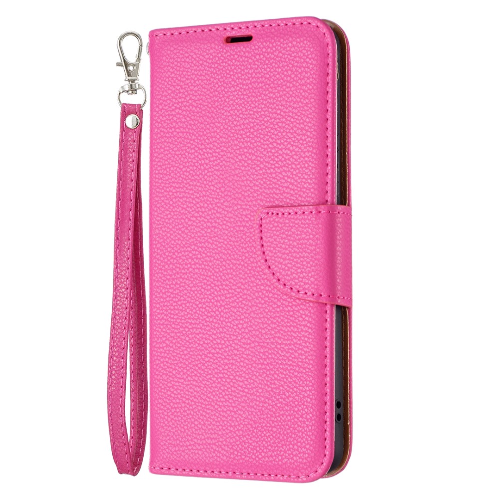 Samsung Galaxy A53 5G Fodral Litchi Shark Läder Rosa