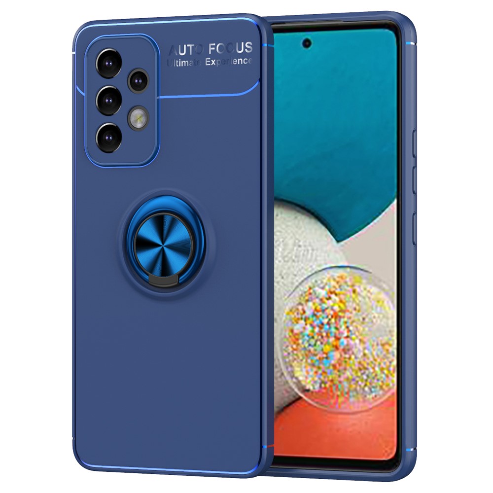  Samsung Galaxy A53 5G Skal Ring Blå