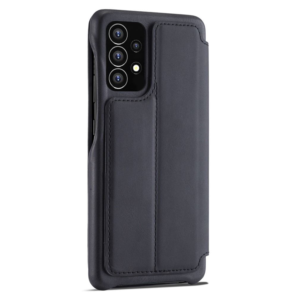 LC.IMEEKE LC.IMEEKE Samsung Galaxy A53 5G Fodral Retro Flip Svart