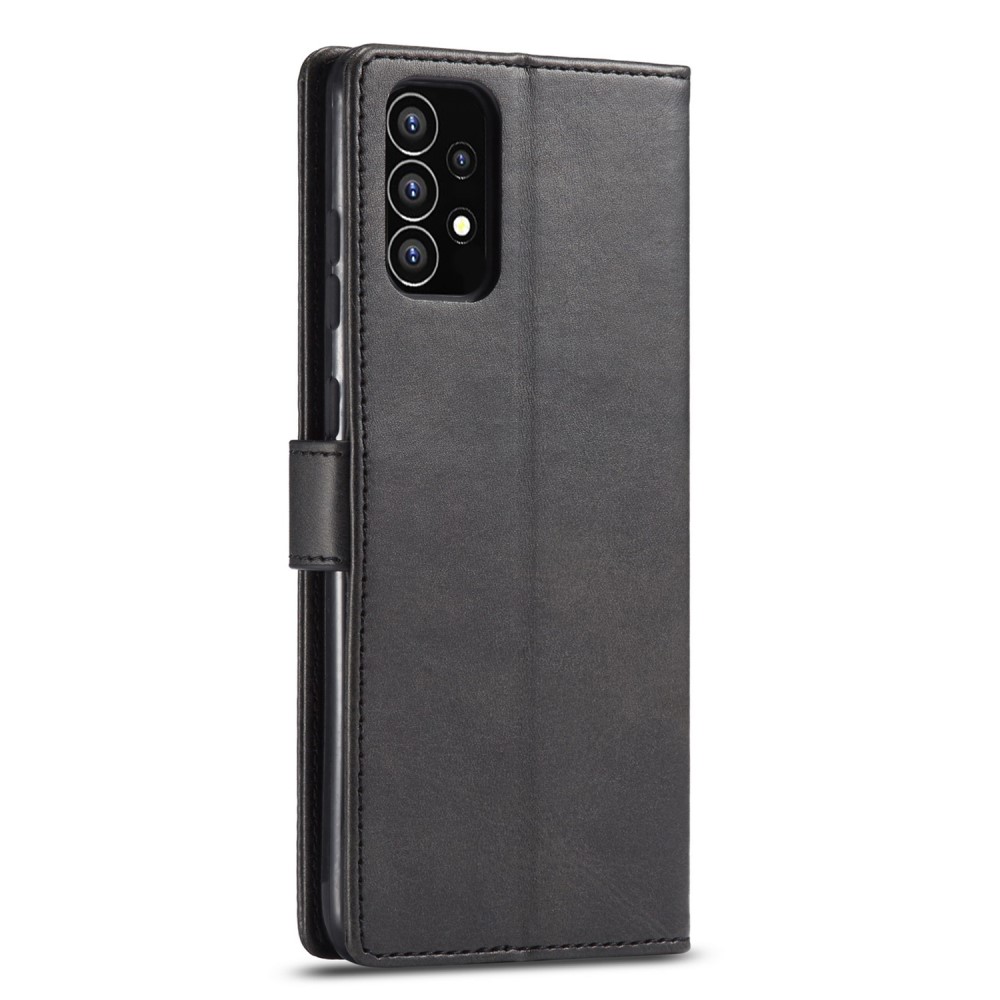 LC.IMEEKE LC.IMEEKE Samsung Galaxy A53 5G Fodral Läder Svart