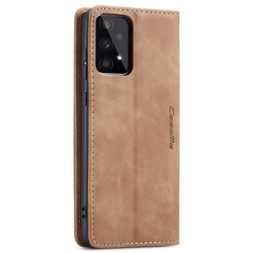 CASEME CASEME Samsung Galaxy A53 5G Fodral Retro Läder Brun
