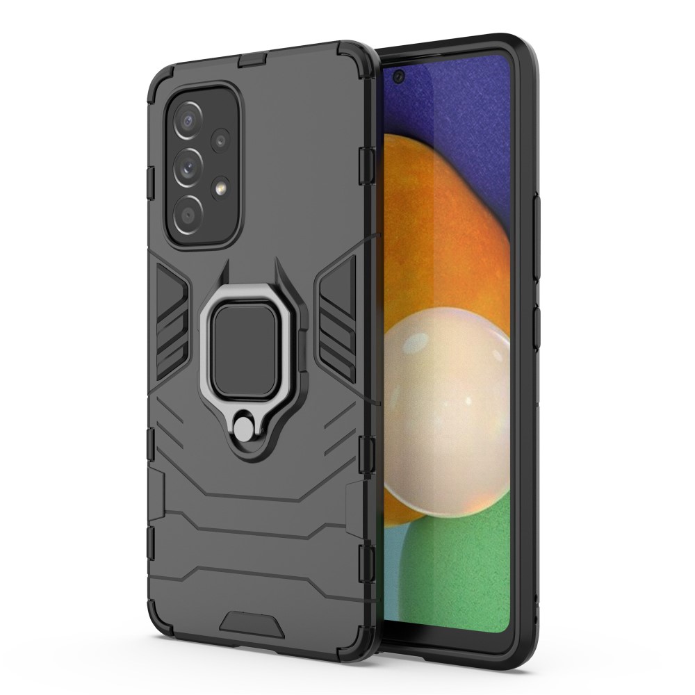  Samsung Galaxy A53 5G Skal Ring Armor Hybrid Svart