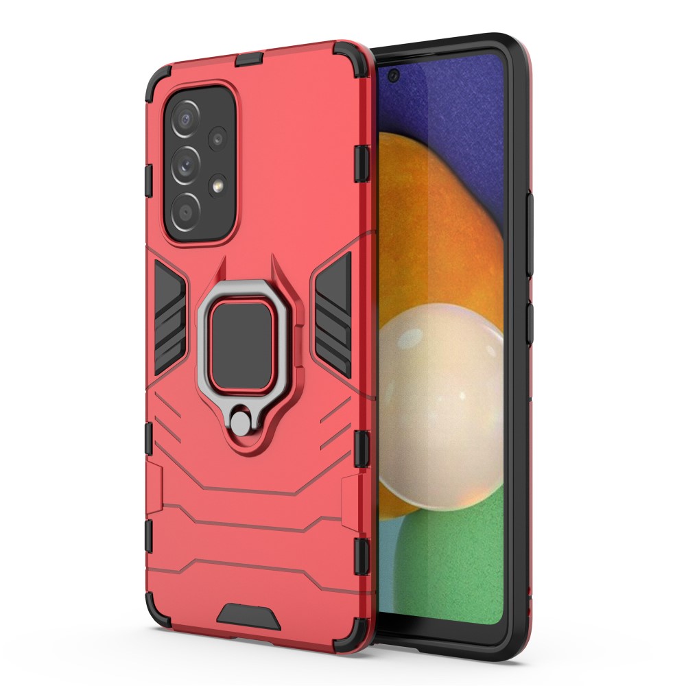  Samsung Galaxy A53 5G Skal Ring Armor Hybrid Röd