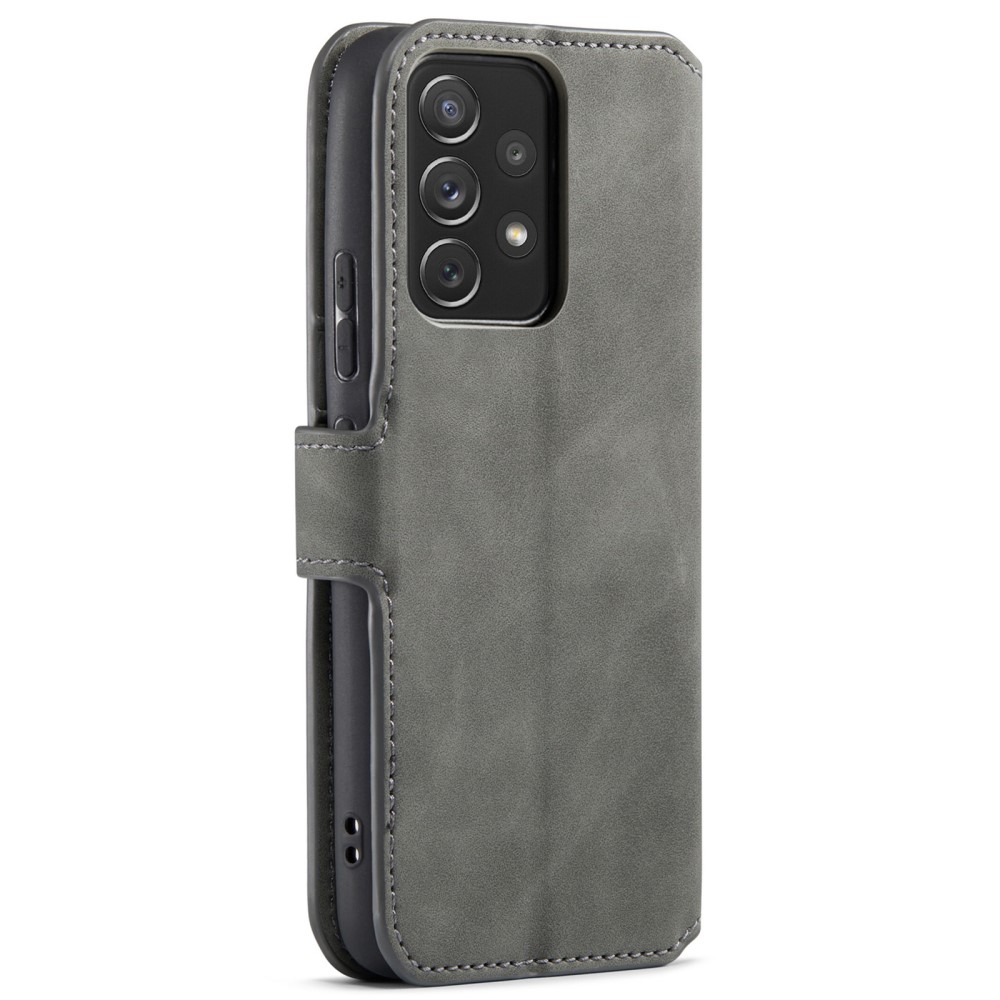 DG.MING DG.MING Samsung Galaxy A53 5G Fodral Retro Läder Grå