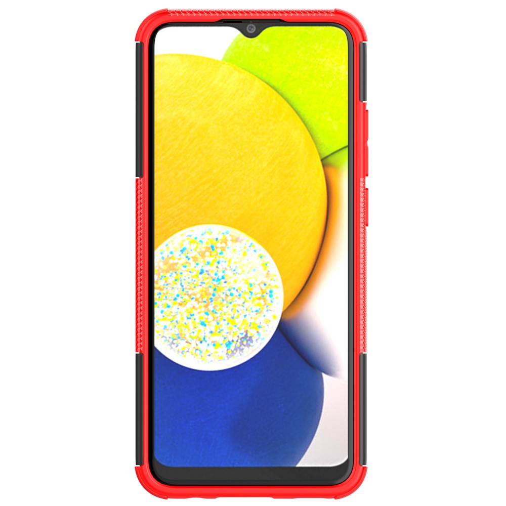  Samsung Galaxy A03 Skal Stöttåligt med Stöd Röd