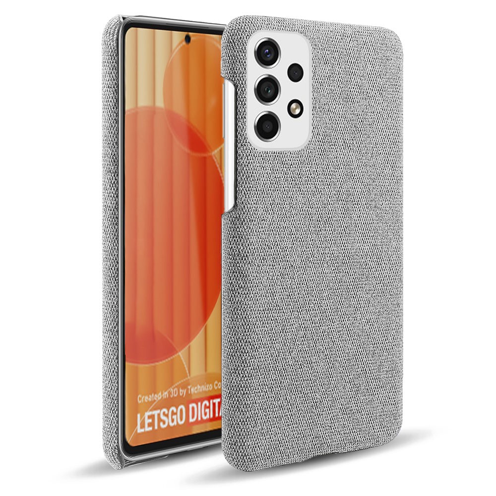  Samsung Galaxy A53 5G Skal Tygbelagt Ljus Grå
