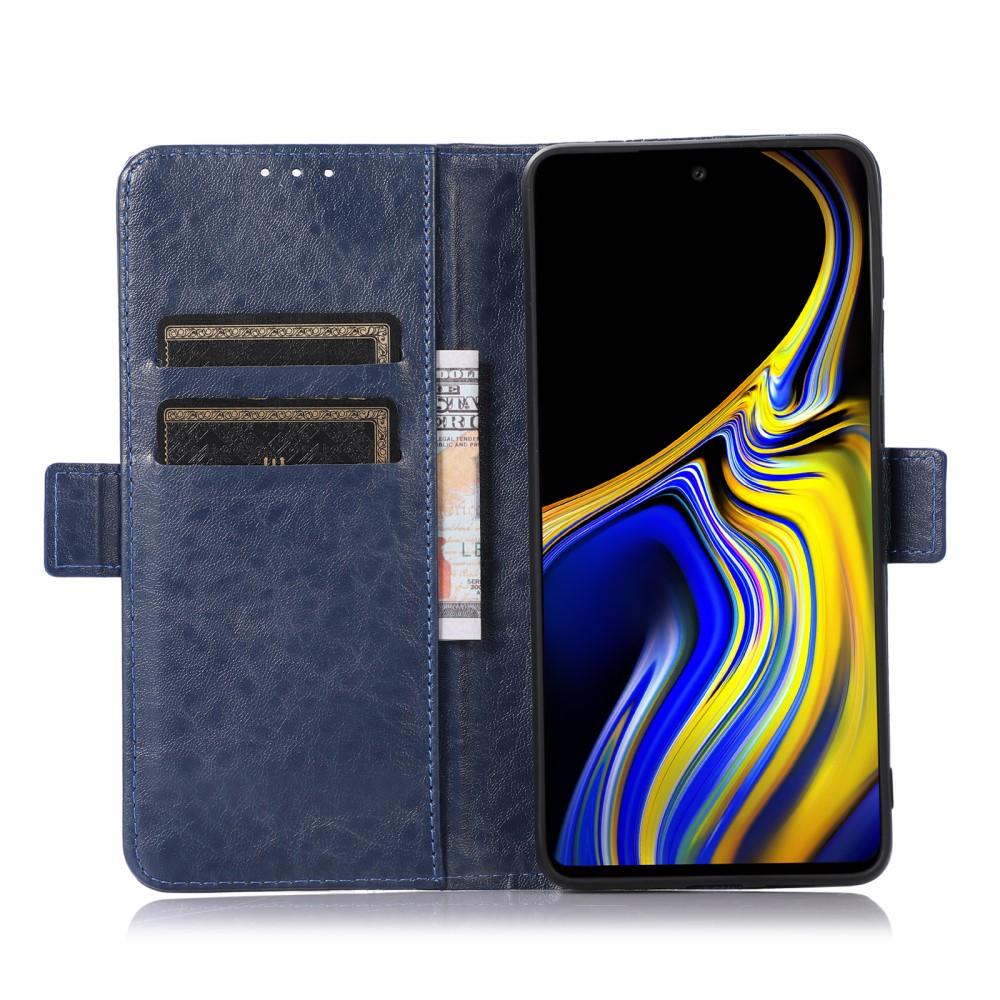  Samsung Galaxy A53 5G Fodral Crazy Horse Blå