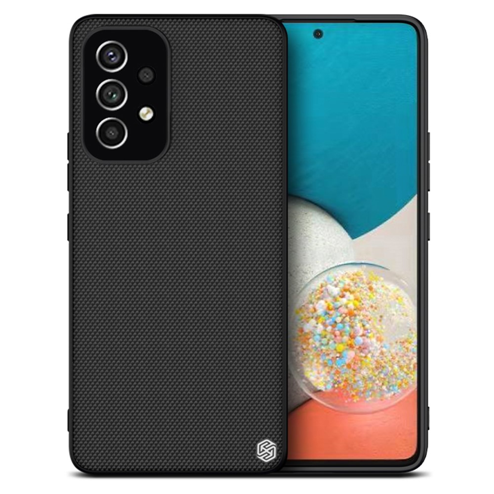 NILLKIN NILLKIN Samsung Galaxy A53 5G Skal Nylon Fiber Hybrid Svart