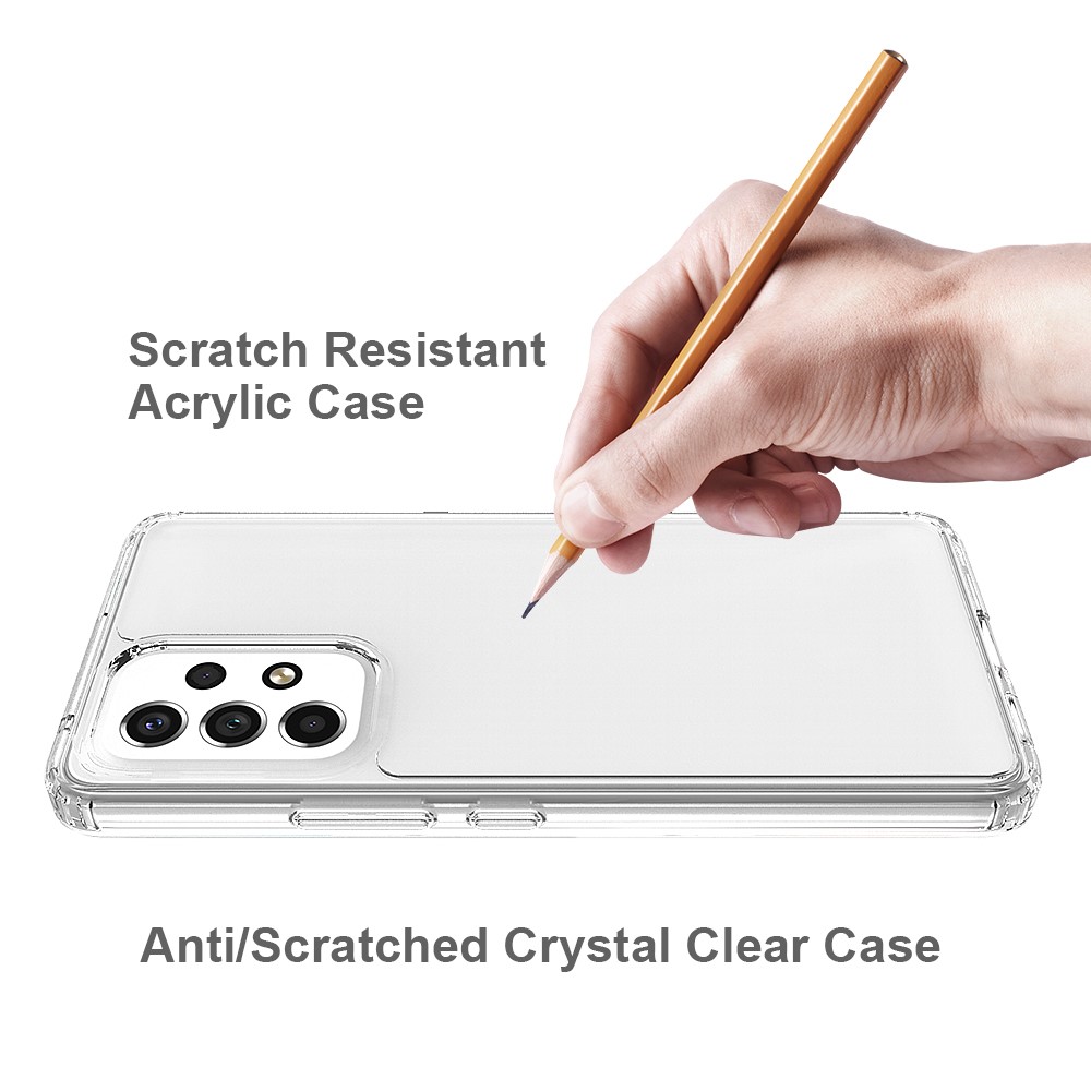  Samsung Galaxy A53 5G Skal Hybrid Akryl/TPU Transparent