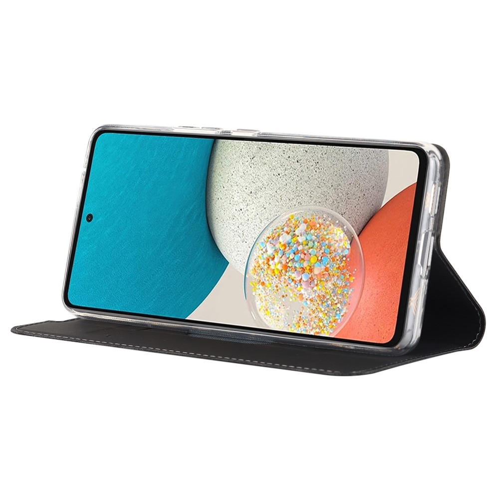  Samsung Galaxy A53 5G Fodral Flip Skin Touch Svart