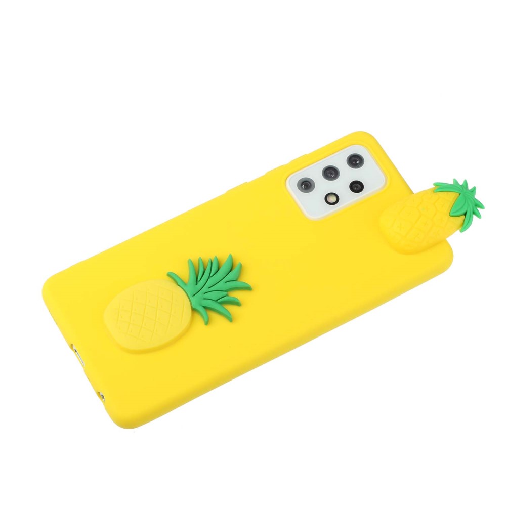  Samsung Galaxy A53 5G Skal 3D Figur Ananas