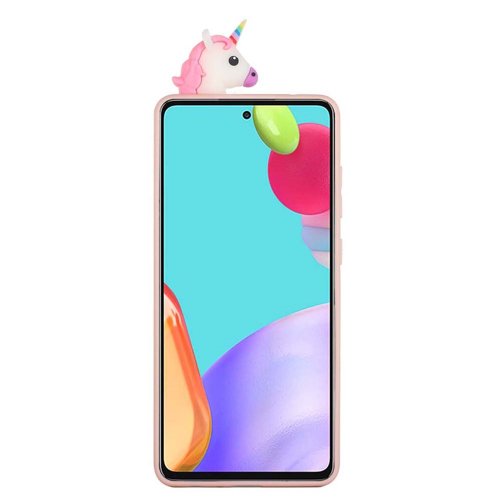  Samsung Galaxy A53 5G Skal 3D Figur Unicorn