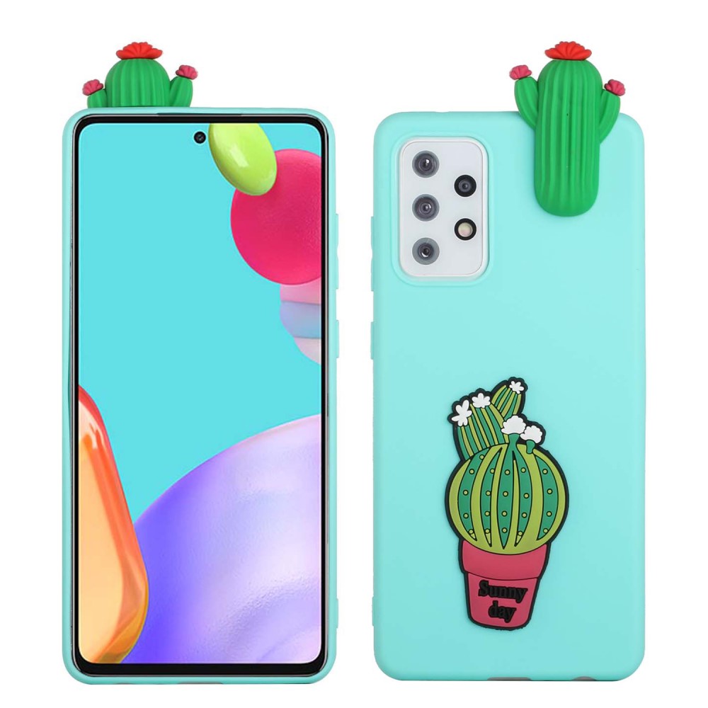  Samsung Galaxy A53 5G Skal 3D Figur Cactus