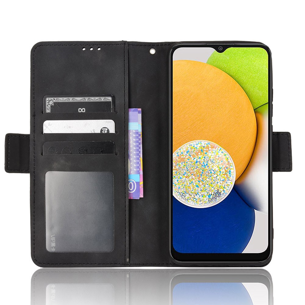  Samsung Galaxy A03 Fodral Avtagbart Kortfodral Svart
