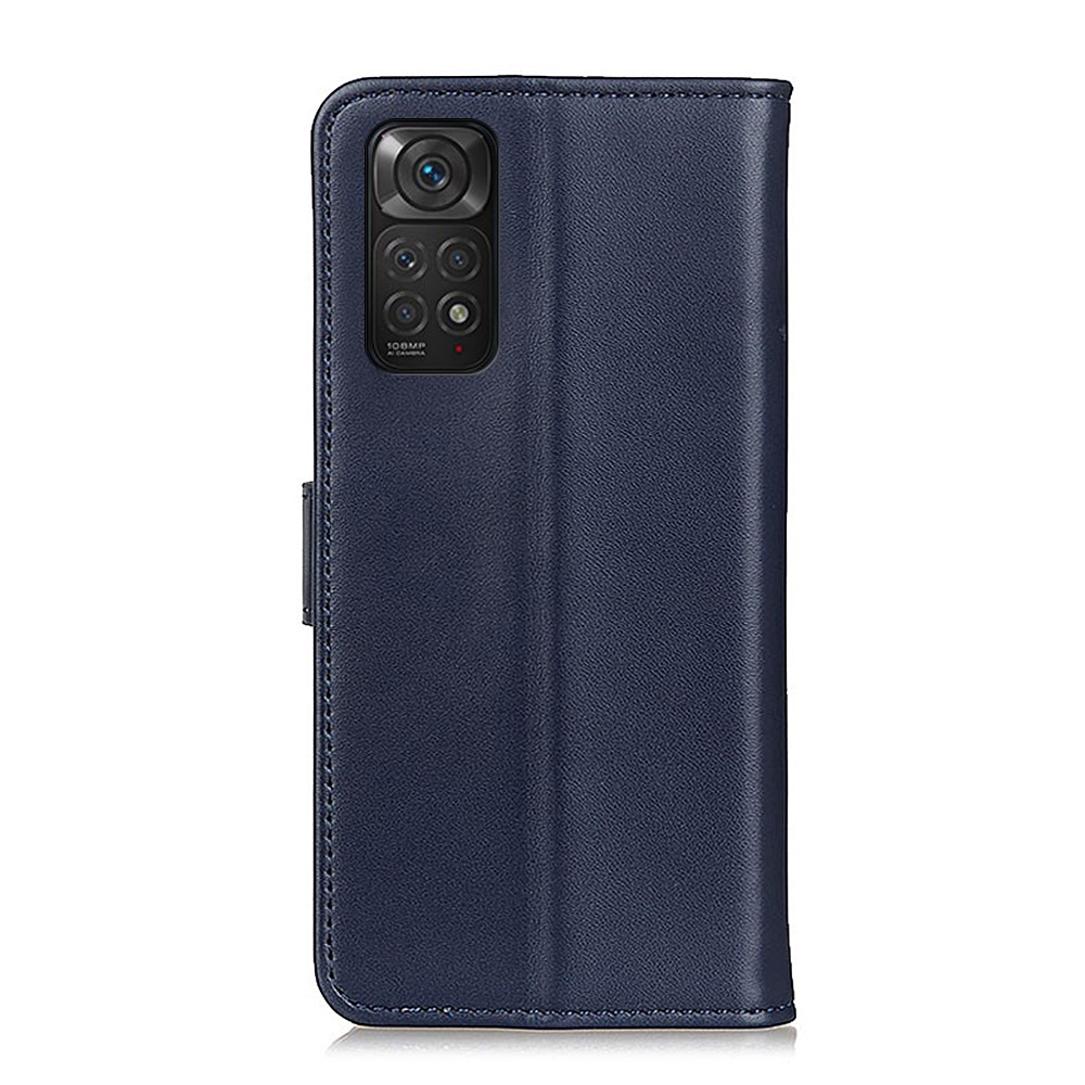  Xiaomi Redmi Note 11 4G Fodral Läder Blå