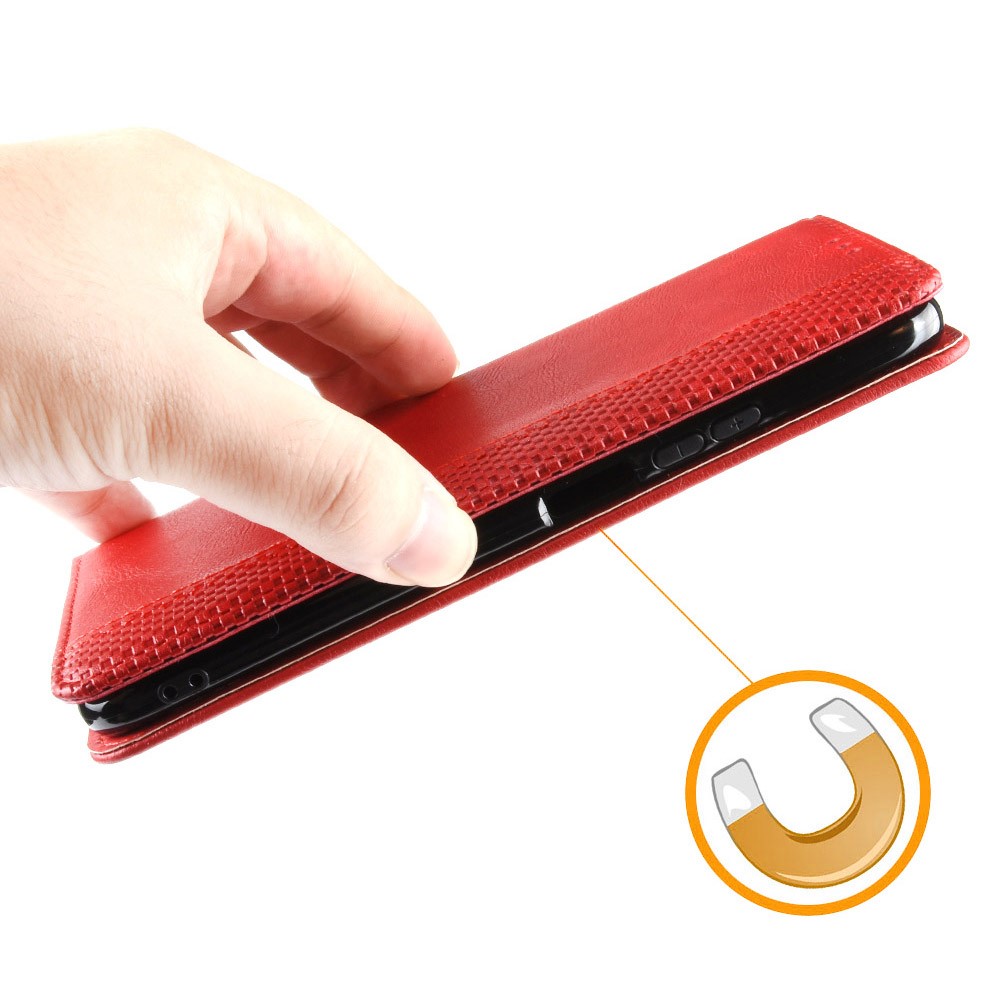  Xiaomi Redmi Note 11 Pro 5G Fodral Flip Vintage Röd