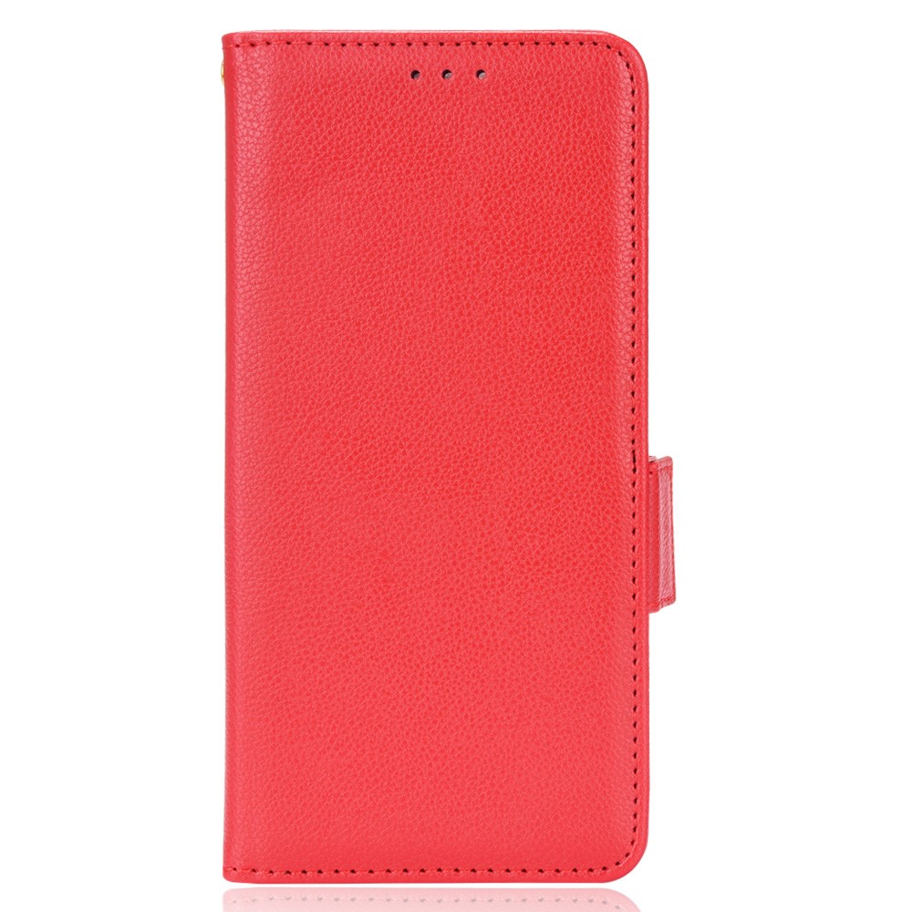  Xiaomi Redmi Note 11 Pro 5G Fodral Litchi Textur Röd