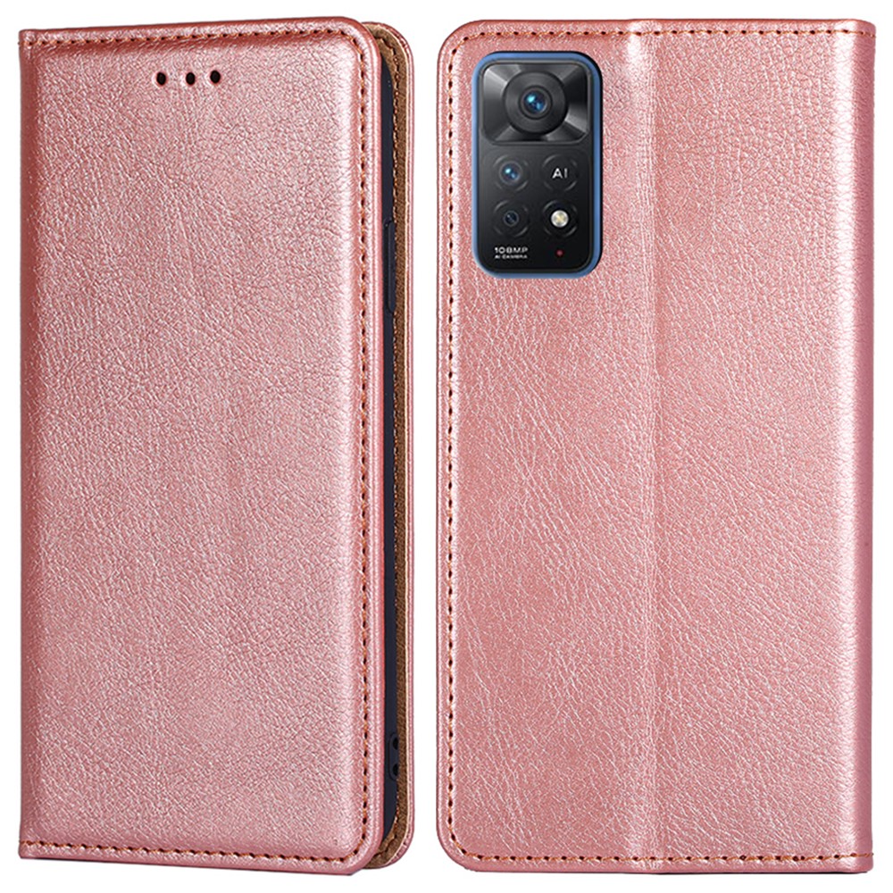  Xiaomi Redmi Note 11 Pro 5G Fodral Vintage Flip Roséguld