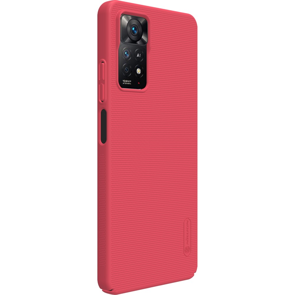NILLKIN NILLKIN Xiaomi Redmi Note 11 Pro 5G Skal Frosted Shield Röd
