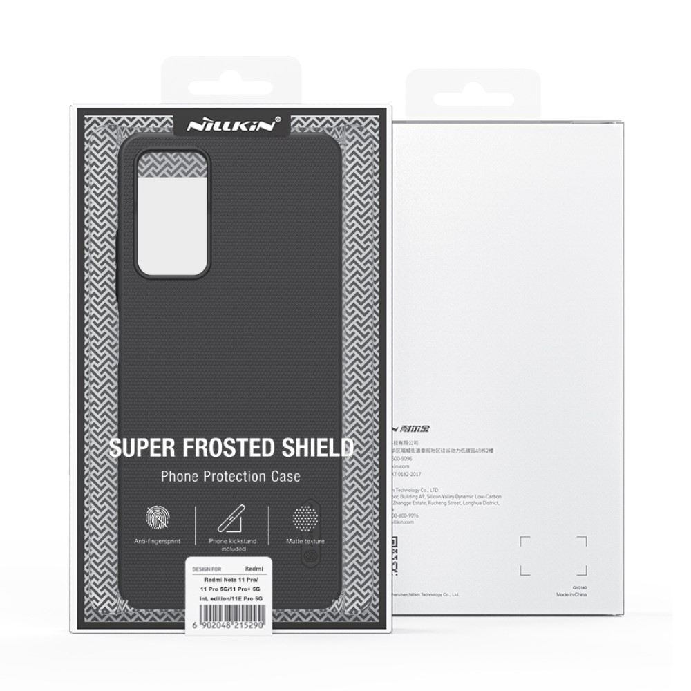 NILLKIN NILLKIN Xiaomi Redmi Note 11 Pro 5G Skal Frosted Shield Blå