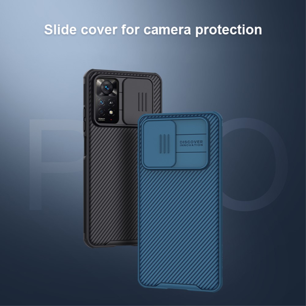 NILLKIN NILLKIN Xiaomi Redmi Note 11 Pro 5G Skal CamShield Pro Blå