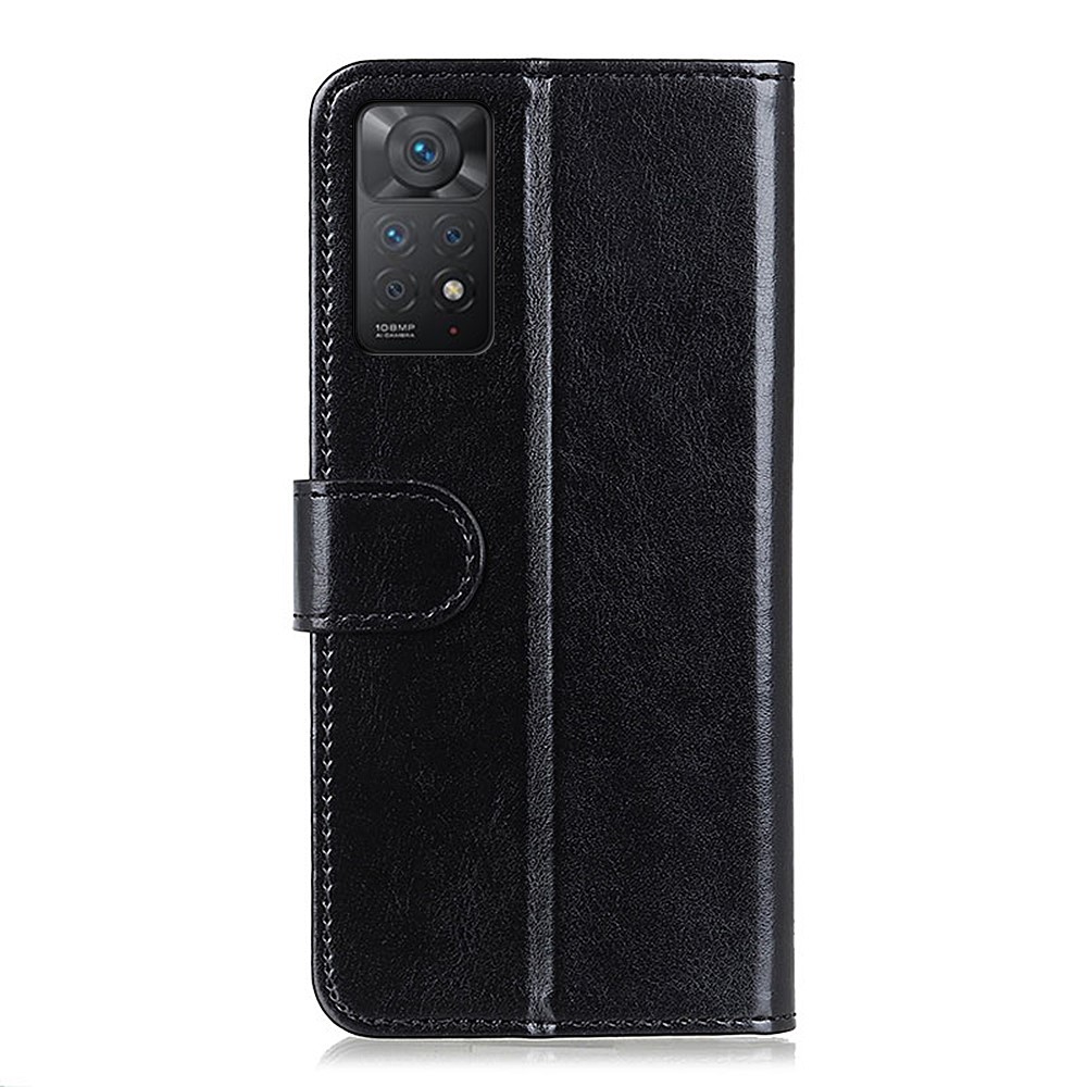  Xiaomi Redmi Note 11 Pro 5G Fodral Crazy Horse Svart