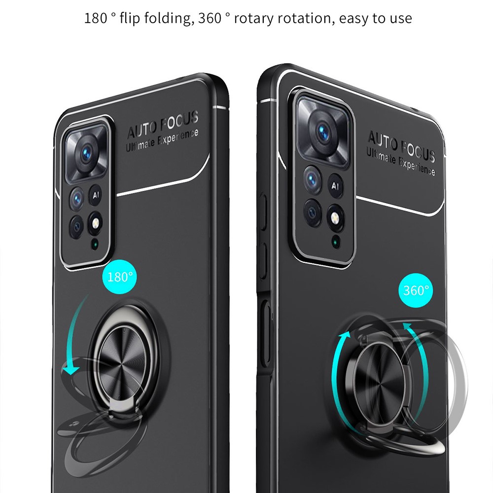  Xiaomi Redmi Note 11 Pro 5G Skal Ring Röd