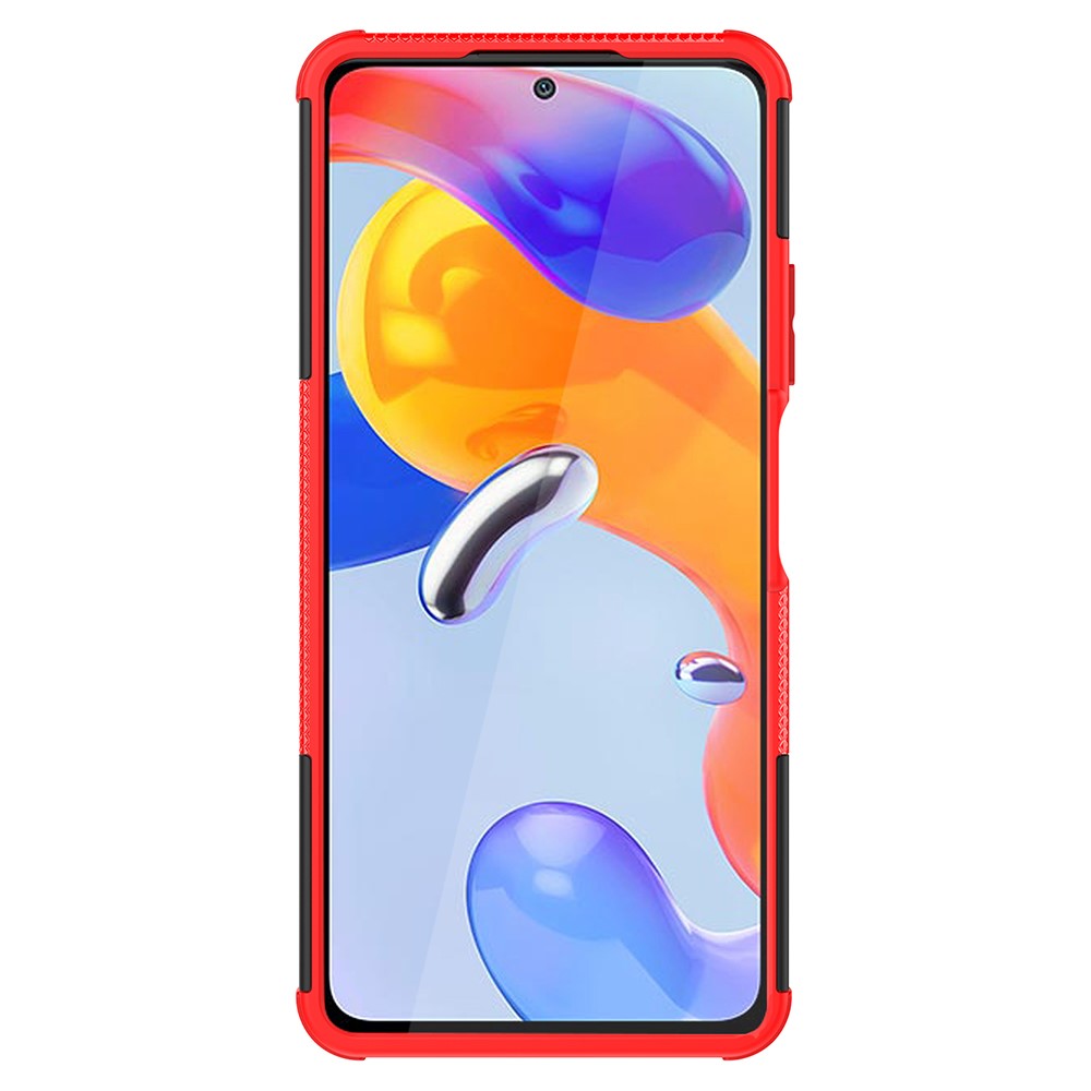  Xiaomi Redmi Note 11 Pro 5G Skal Stöttåligt med Stöd Röd