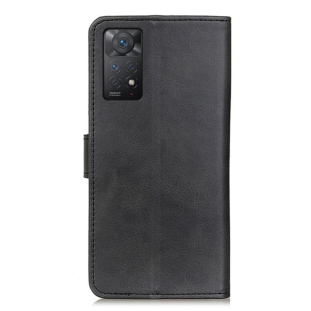  Xiaomi Redmi Note 11 Pro 5G Fodral Solid Läder Svart