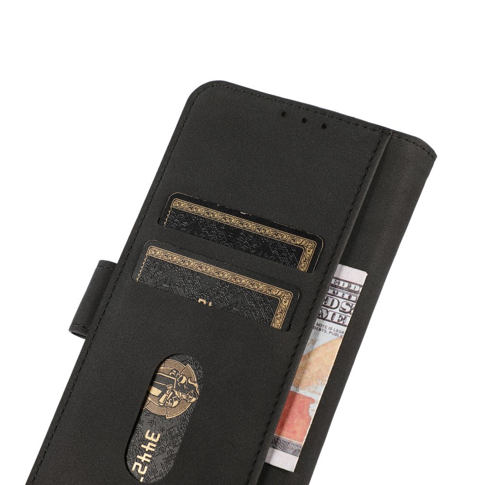 KHAZNEH KHAZNEH Xiaomi Redmi Note 11 Pro 5G Fodral Retro Läder Svart