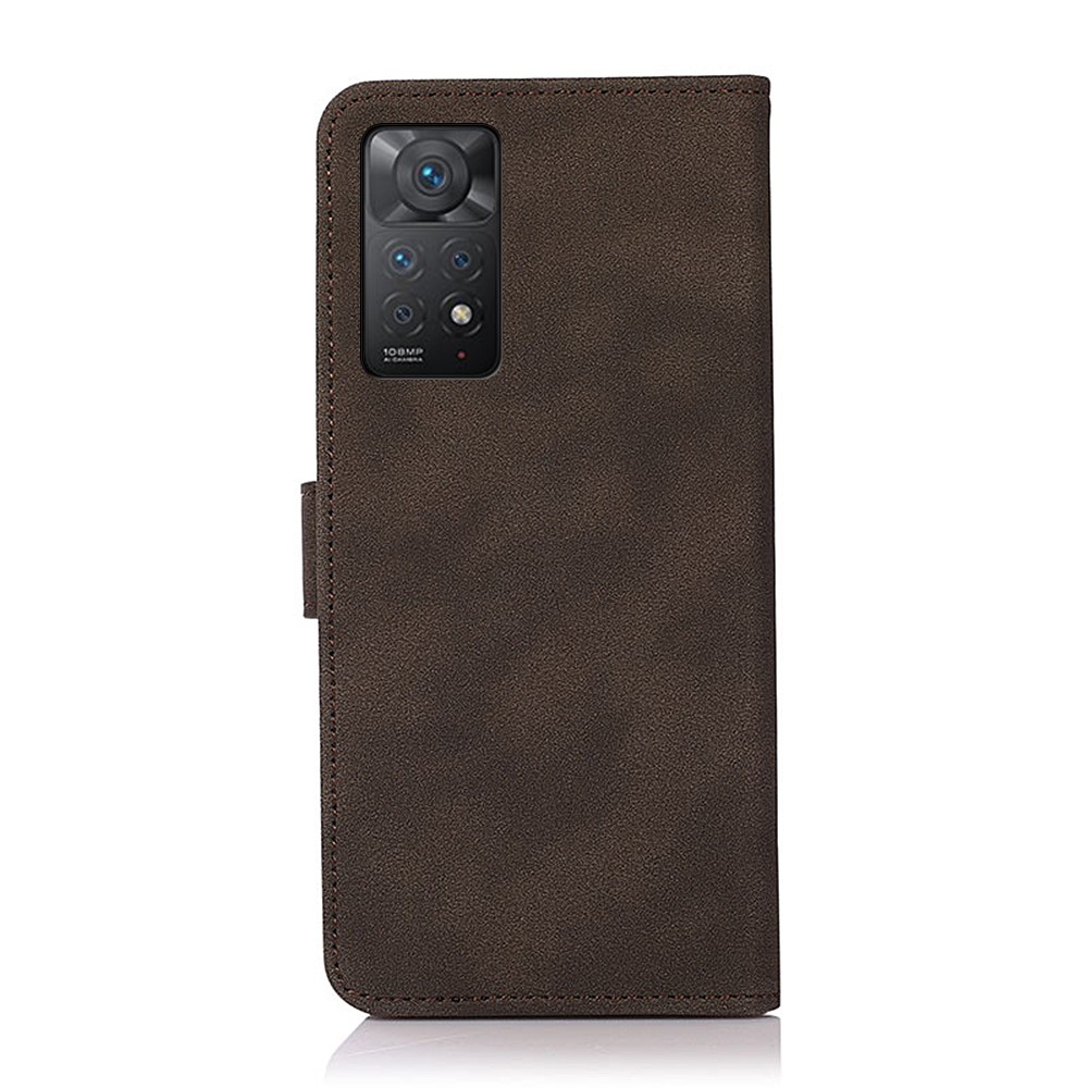 KHAZNEH KHAZNEH Xiaomi Redmi Note 11 Pro 5G Fodral Retro Läder Brun