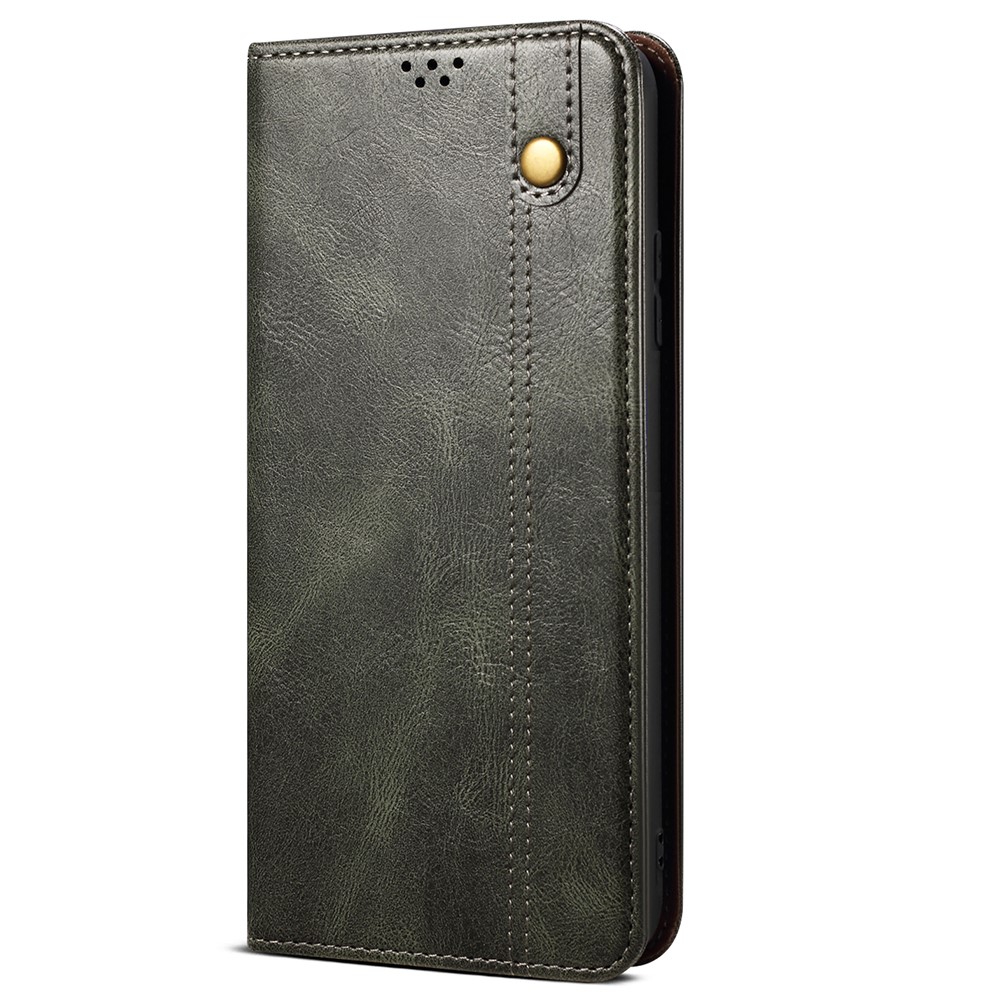  OnePlus Nord CE 2 5G Fodral Flip Crazy Horse Grön