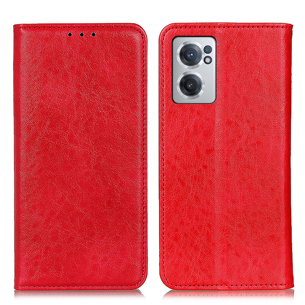  OnePlus Nord CE 2 5G Fodral Flip Läder Röd