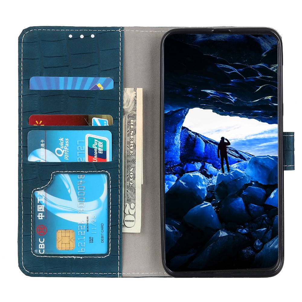  OnePlus Nord CE 2 5G Fodral Krokodil Textur Grön
