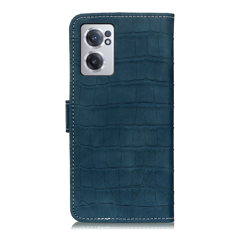  OnePlus Nord CE 2 5G Fodral Krokodil Textur Grön
