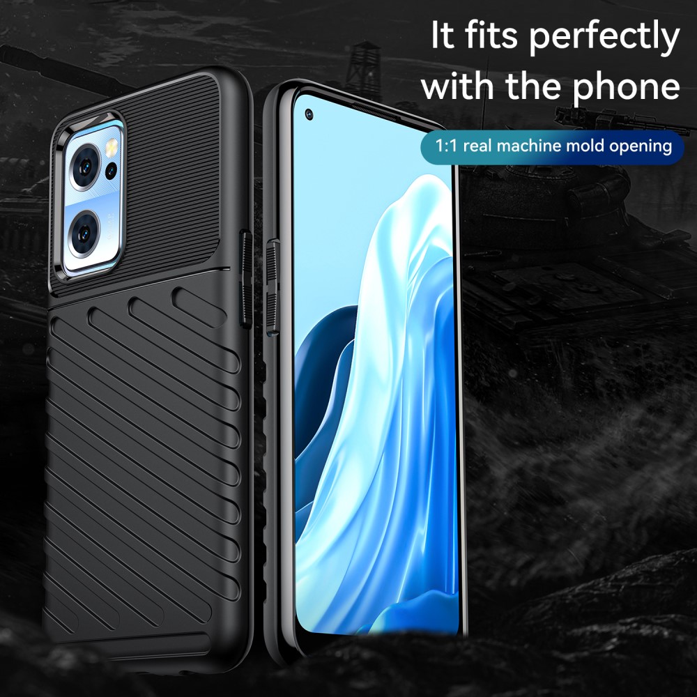  OnePlus Nord CE 2 5G Skal Twill Textur Svart