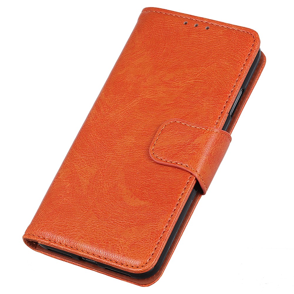  OnePlus Nord CE 2 5G Fodral Split Läder Ljus Brun