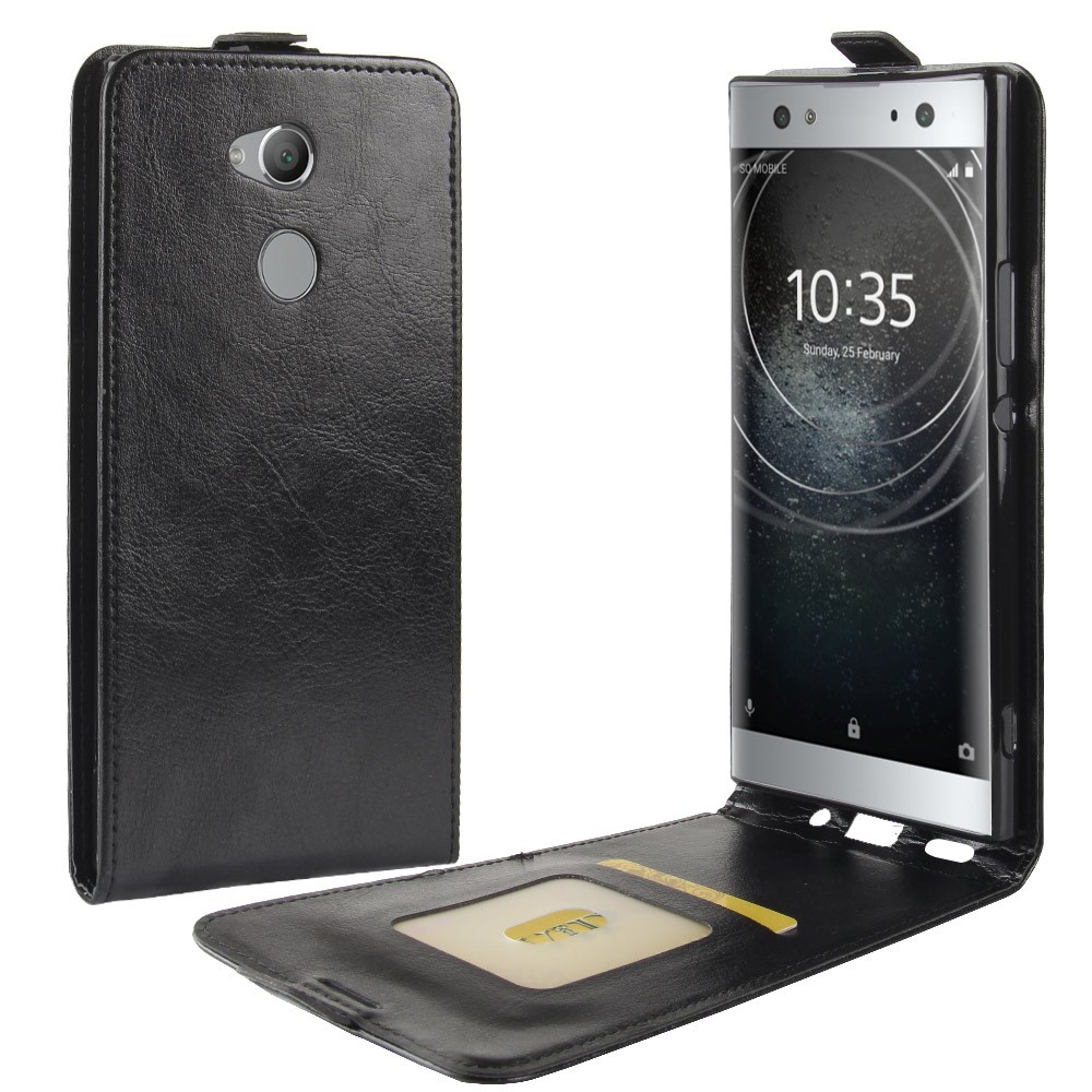  Sony Xperia XA2 Ultra - Flip Fodral - Svart
