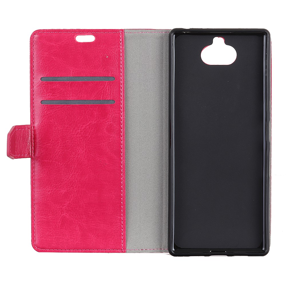  Sony Xperia 10 - Plånboksfodral Crazy Horse - Rosa