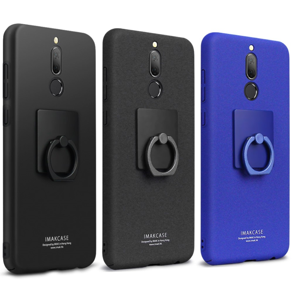 IMAK Huawei Mate 10 Lite - IMAK Ring Skal - Metal Black