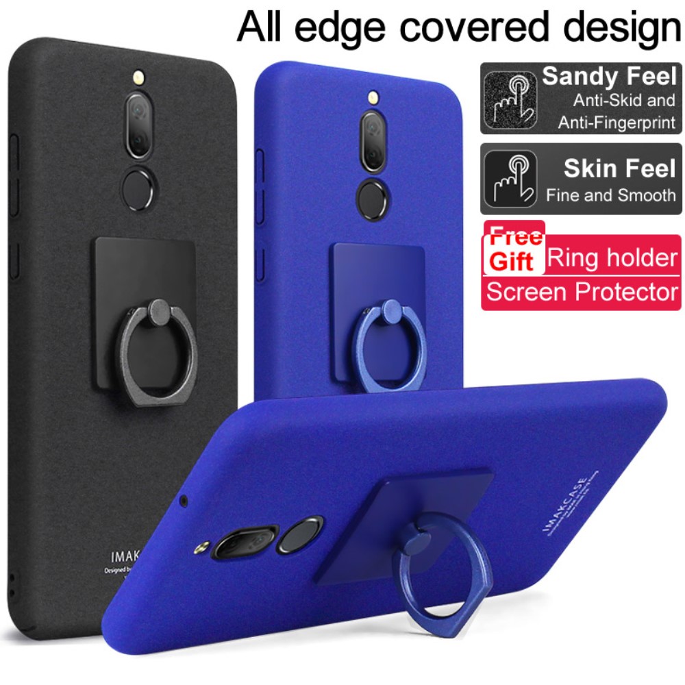 IMAK Huawei Mate 10 Lite - IMAK Ring Skal - Blå