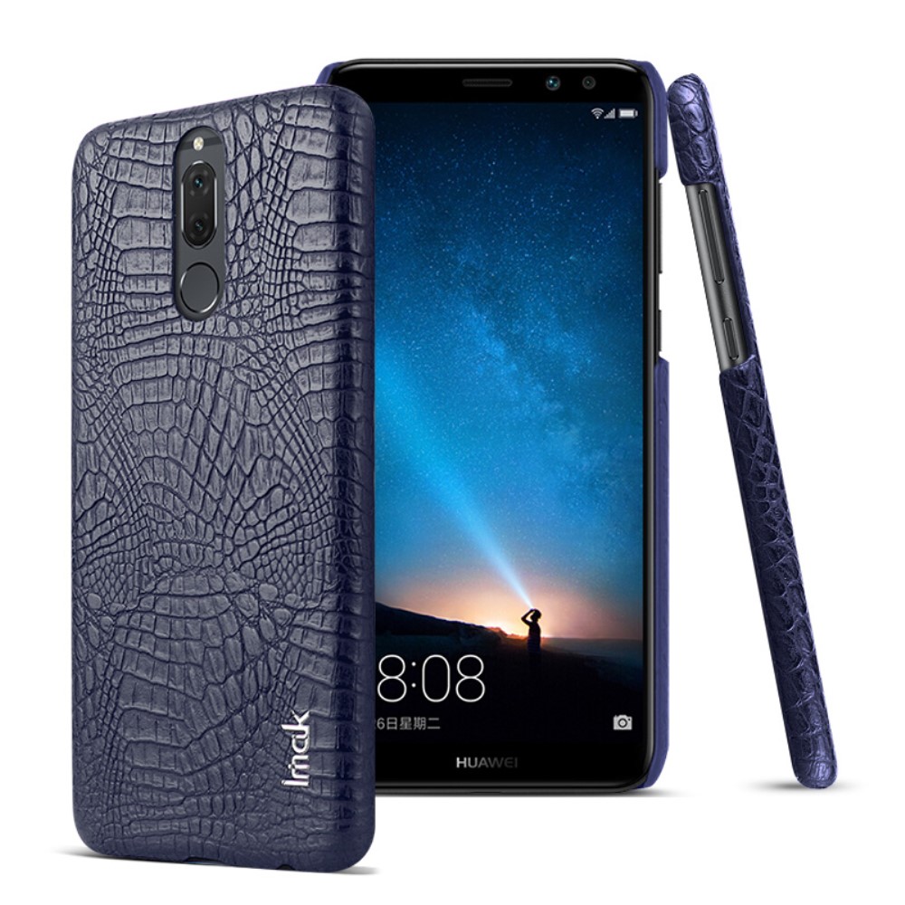 IMAK Huawei Mate 10 Lite - IMAK Krokodil Skal - Navy Blue
